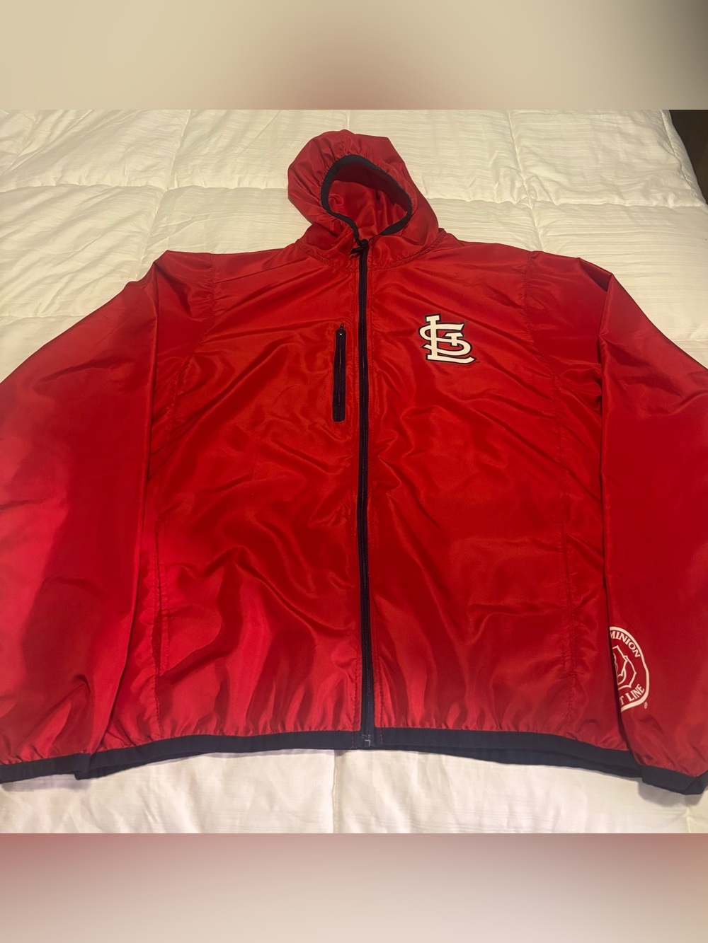 St. Louis Cardinals Stadium Giveaway Rain Jacket Size XL